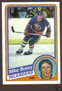 1984 85 Topps Hockey Mike Bossy 91 NY Islanders NM MT