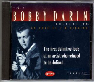 Bobby Darin as Long as IM Singing Sampler CD Promo