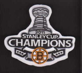 NHL 2011 Boston Bruins Stanley Cup Champions Patch