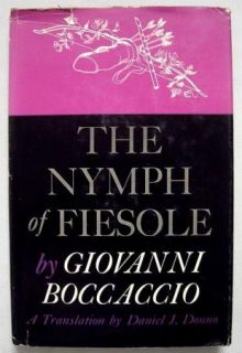 The Nymph of Fiesole by Giovanni Boccaccio 1960 HC Columbia University 