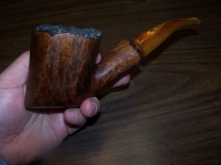 Boswell Pipe Jumbo Estate Hand Carved