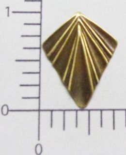 19123 4 Pc Brass Oxidized Angel Skirt / Body Jewelry Finding