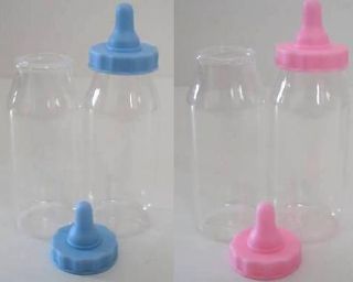 Pack of 12 Fillable Baby Bottles Baby Shower Favor Containers 