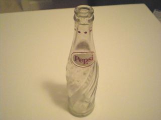  Vintage 10 Ounce Pepsi Bottle Red Dots