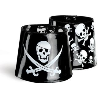 Pirate Adult Costume Boots Cuffs Accessories Jewelry