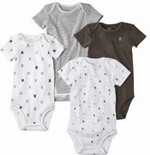 NEW Preemie Newborn Carters Bodysuits T Shirts Baby Boy Bear Monkey 