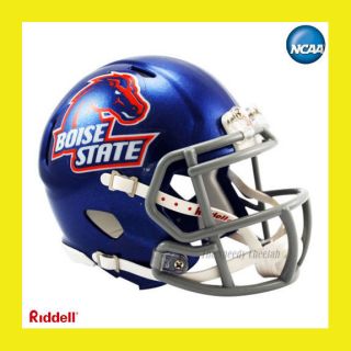 BOISE STATE BRONCOS OFFICIAL NCAA MINI SPEED FOOTBALL HELMET by 