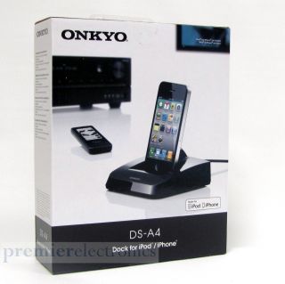   A4 Docking Station Compatible with iPod iPhone Remote Control