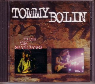 Tommy Bolin from The Archives Vol 1 1996 Rhino CD Acoustic Demos Live 