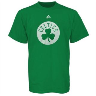 Boston Celtics Adidas Clover Logo T Shirt Sz Youth Med
