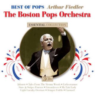   Fiedler The Boston Pops Orchestra Best Of Pops 3 CD set 45 recordings