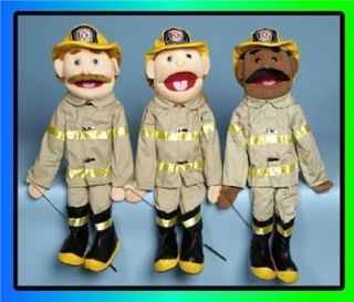 Sunny Puppets Full Body Fire Fighter Hero Pretend Play