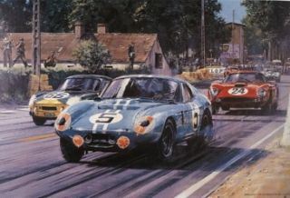   18 Cobra Daytona #5 1964 Bob Bondurant Dan Gurney Figurine RLG18001B
