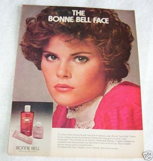 1974 Bonne Bell Ten O Six 10 0 6 Face Girl Vintage Ad