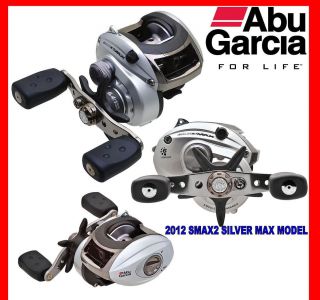 ABU GARCIA SILVER MAX2 LOW PROFILE BAITCASTING FISHING REEL 6 4 1 