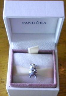 Authentic Pandora Queen Bee Charm Bead 790227 925 Ale Sterling Silver 