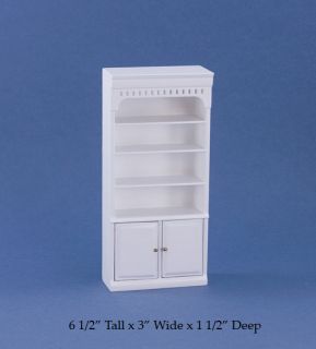   information a beautifully detailed dollhouse miniature bookcase made
