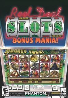 Reel Deal Slots Bonus Mania PC Computer Video Game Casino Slot Machine 
