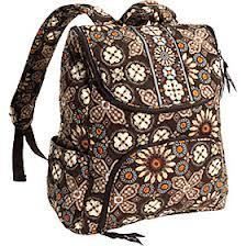 Vera Bradley Canyon Double Zip Backpack Unused w Tags