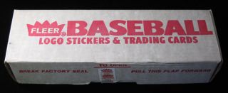 1989 Fleer Baseball Factory Set 660 SEALED