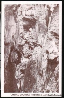 Boonsboro MD Crystal Grottoes Maryland Caverns Vtg