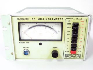 Boonton 92B RF Millivoltmeter Voltmeter Programmable 10 kHz 1 2 GHz 