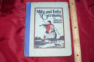 Mitz and Fritz of Germany by Madeline Brandeis 1st 1933