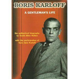 HOLLYWOOD MOVIE STAR BORIS KARLOFF BOOK MONSTERS & MORE biography by 