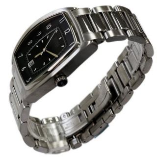 Hugo Boss Mens Stainless Steel Classic Bracelet Black Dial Date Watch 