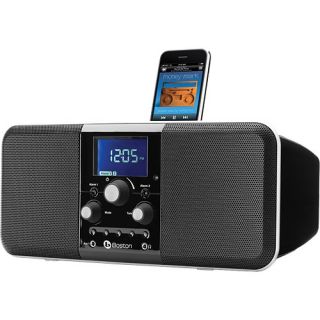 Boston Acoustics Duo i plus AM/FM Stereo Radio with iPhone/iPod Dock 