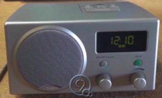 boston acoustics recepter radio am fm alarm clock 60la platinum