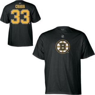 Boston Bruins Zdeno Chara Reebok Jersey T Shirt Sz Small