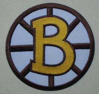 Boston Bruins Team Logo Iron on Patch NHL Hockey