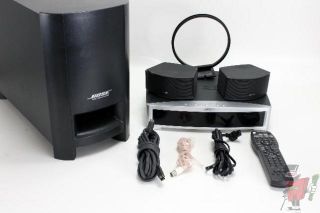 previously owned bose av3 2 1iii media center dvd home theater system
