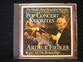 CD Readers Digest POP CONCERT FAVORITES by ARTHUR FIEDLER The Boston 