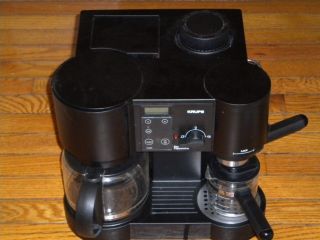 Krups Caffe Bistro 867 10 Cups Coffee and Espresso Maker
