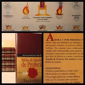 Biblia En Espanol de Estudio Profecia Tim LaHaye