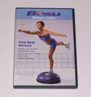Bosu Balance Trainer Total Body Aerobic, Strength, Flexibilty Workout 