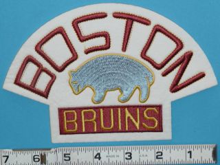   BOSTON BRUINS 7  OLD STYLE NHL HOCKEY JERSEY PATCH BOSTON BRUINS BEAR