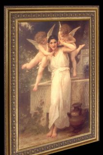 william bouguereau innocence hand s tretched and framed giclee on 