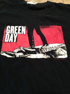 Green Day Band T Shirt Unisex Blvd Broken Dreams Black T EUC
