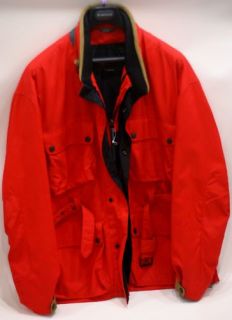 Red Piaggio Dainese GT 4 Jacket Size Euro 56 US 46