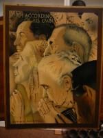 S20 Set of 4 Signed Hitchcock Chair Company Norman Rockwell Freedom 