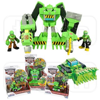   Figure Construction Playskool Transformers Rescue Bots Saw Hamr