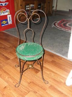  Antique Vintage Childs Ice Cream Parlor Chair