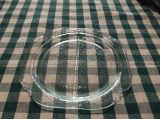 DEPRESSION ERA GLASS SECTIONED PLATE