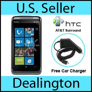 Brand New in Box Unlocked AT T HTC Surround Windows Mobile 7 WiFi 3G 