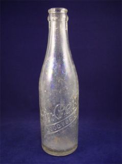  Vintage Thick Glass Dr Pepper Bottle