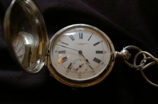   Century Silver Swiss Pocket Watch J F Boutte R Picard Invicta Breguet