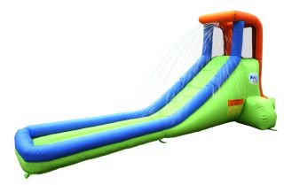 Bounceland Inflatable Bounce House Single Water Slide